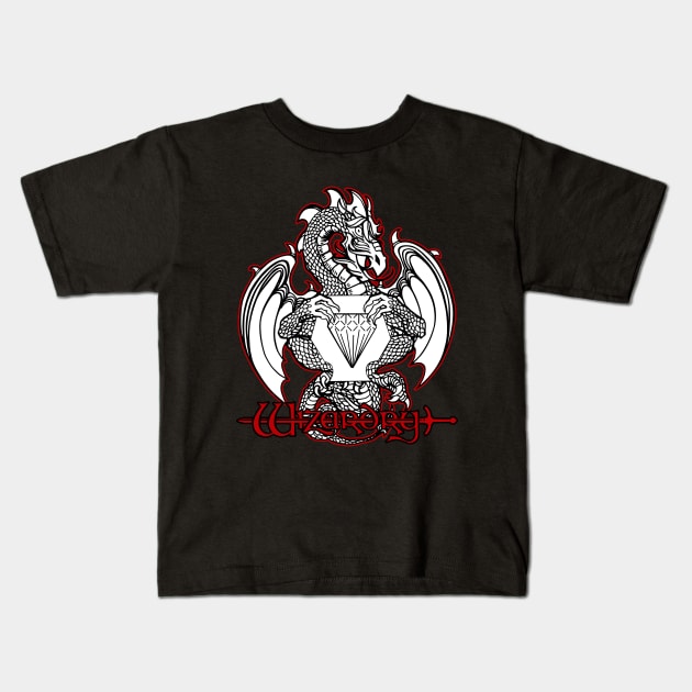 Knight of Diamonds Kids T-Shirt by Breakpoint